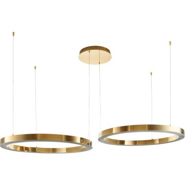 Lampa wisząca CIRCLE 2in1 DN924-60+80 gold 3000K 2x72W/LED 5760lm IP20 od Step Into Design