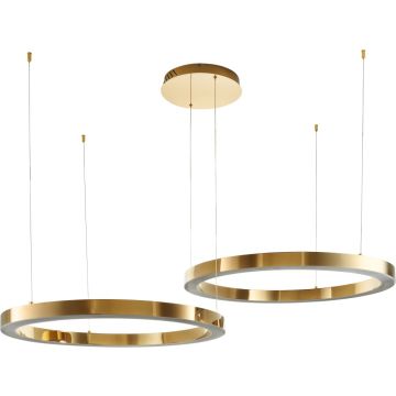 Lampa wisząca CIRCLE 2in1 DN924-80+80 gold 3000K 2x80W/LED 6400lm IP20 od Step Into Design