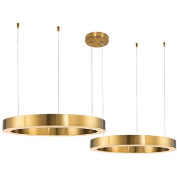 Lampa wisząca CIRCLE 2in2 ST-8848-100+120 brass 3000K 2x112W/LED 10080lm IP20 od Step Into Design