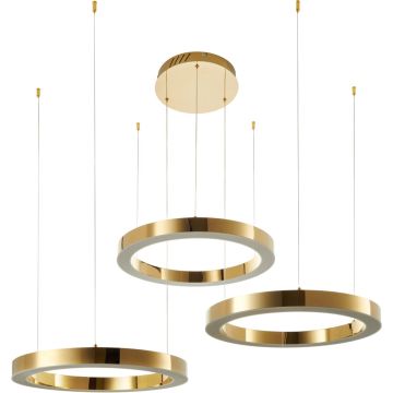 Lampa wisząca CIRCLE 3in1 DN924-60+60+60 gold 3000K 3x80W/LED 9000lm IP20 od Step Into Design