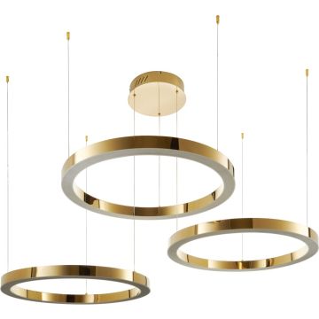 Lampa wisząca CIRCLE 3in1 DN924-80+80+80 gold 3000K 3x112W/LED 10640lm IP20 od Step Into Design
