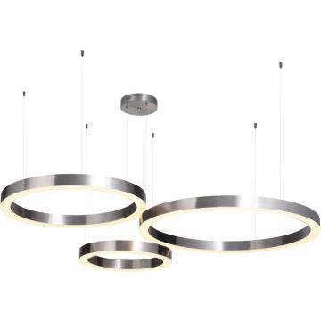 Lampa wisząca CIRCLE 3in1 ST-8848-40+60+80 nickel 3000K 3x93W/LED 8835lm IP20 od Step Into Design