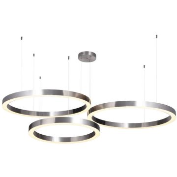 Lampa wisząca CIRCLE ST-8848-60+80+80 nickel 3000K 3x112W/LED 10640lm IP20 od Step Into Design