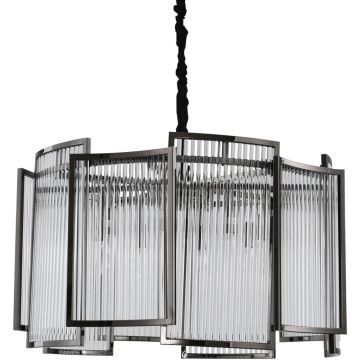 Lampa wisząca IMPERIO MP0098 black 8x40w/E14 IP20 od Step Into Design