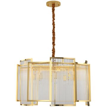 Lampa wisząca IMPERIO MP0098 gold 8x40w/E14 IP20 od Step Into Design