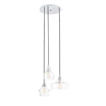 Lampa wisząca LONGIS 10525309 3x25W/E27 IP20 od Kaspa