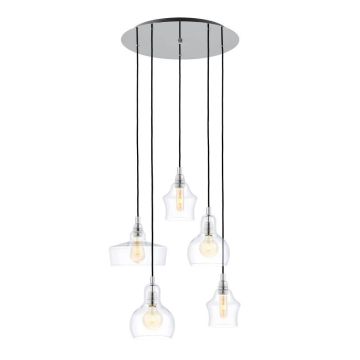 Lampa wisząca LONGIS 5 10526509 5x25W/E27 IP20 od Kaspa
