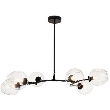 Lampa sufitowa MODERN ORCHID ST-1232-6 black transparent 6x60W/E27 IP20 od Step Into Design