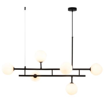 Lampa wisząca MODERNO DN1507 black 6x10W/G9 IP20 od Step Into Design