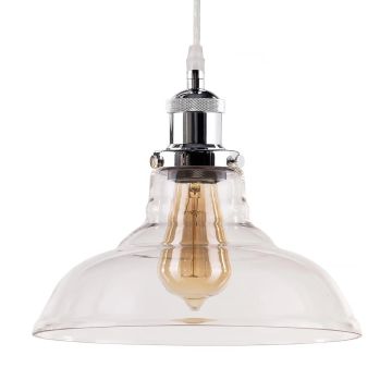 Lampa wisząca NEW YORK LOFT LA040/P_chrom 1x40W/E27 IP20 od Altavola Design