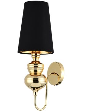 Kinkiet QUEEN MB-8046-18 black gold 2x40w/E27 IP20 od Step Into Design