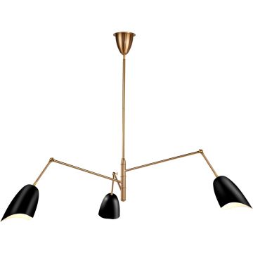 Lampa sufitowa RAGNO ST-8625P black 3x40w/E27 IP20 od Step Into Design