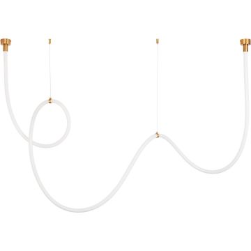 Lampa wisząca SNAKE MD1021-4 gold 3000K 1x60W/LED IP20 od Step Into Design