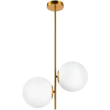 Lampa sufitowa VENUS ST-5025-2 BRASS 2x60W/E27 IP20 od Step Into Design