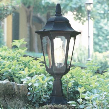 Lampa Ogrodowa stojąca PR4 BLACK PARISH od Elstead Lighting