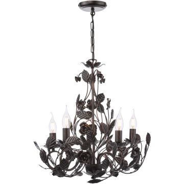 Lampa wisząca Priscilla PRI0554 5x40w/e14 od Dar Lighting