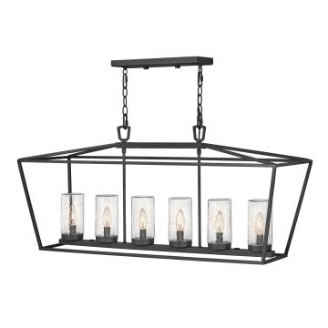 Lampa wisząca Alford Place QN-ALFORD-PLACE-6P-MB 6x40W/E14 IP44 od Quintiesse