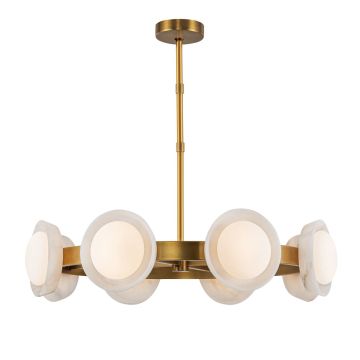 Żyrandol Alonso QN-ALONSO8-VBS-AR 3000K 1x28W/LED 1130lm IP20 od Quintiesse