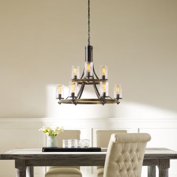 Żyrandol Angelo QN-ANGELO9 9x60W/E27 od Quintiesse