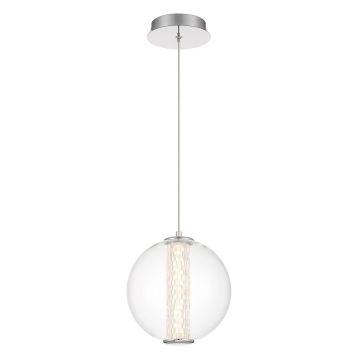 Lampa wisząca Atomo QN-ATOMO-1P-PC 3000K 1x9W/LED 756lm IP20 od Quintiesse