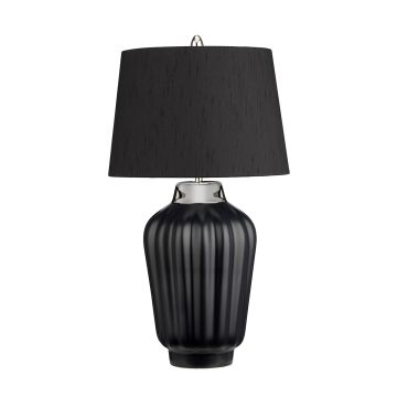 Lampka stołowa Bexley QN-BEXLEY-TL-BKPN 1x60W/E27 od Quintiesse