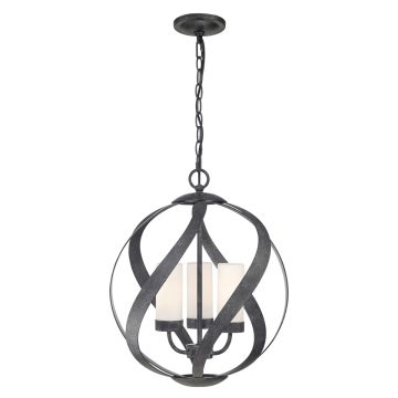 Lampa wisząca Blacksmith QN-BLACKSMITH-3P-OBK 3x40W/E14 IP44 od Quintiesse