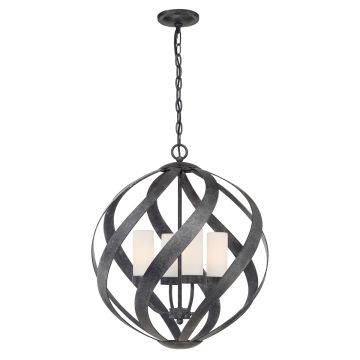 Lampa wisząca Blacksmith QN-BLACKSMITH-4P-OBK 4x40W/E14 IP44 od Quintiesse