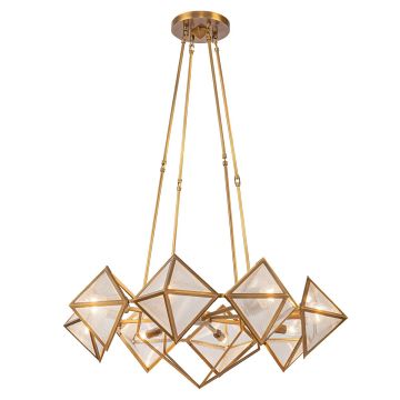 Żyrandol Cairo QN-CAIRO8-VBS-CR 8x60W/E14 IP20 od Quintiesse