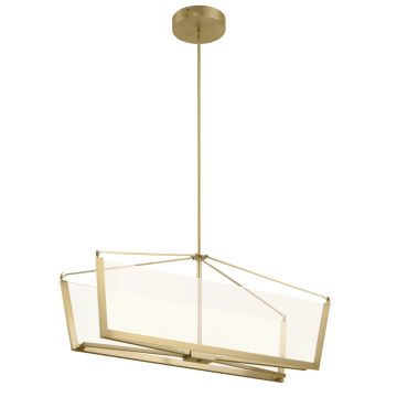 Żyrandol Calters QN-CALTERS-ISLE-CG 3000k 1x50.8W/LED 5440 Lm od Quintiesse