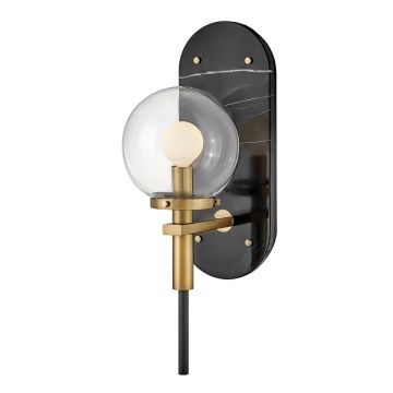 Kinkiet Gilda QN-GILDA-WB1-BK 1x40W/E14 IP44 od Quintiesse