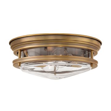 Plafon sufitowy Hadrian QN-HADRIAN-FS-BR-CLEAR 2x40W/E27 od Quintiesse
