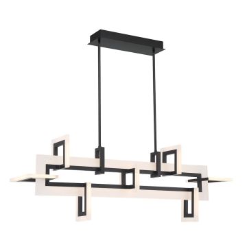Lampa sufitowa Inizio QN-INIZIO-LP-M-BK 3000K 1x86W/LED 3305lm IP20 od Quintiesse