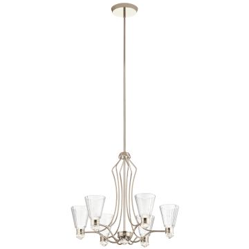 Żyrandol Kayva QN-KAYVA13-PN 3000k 1x36W/LED 2375Lm IP44 od Quintiesse