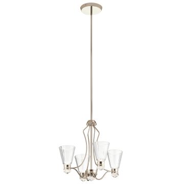 Żyrandol Kayva QN-KAYVA9-PN 3000k 1x24W/LED 1625Lm IP44 od Quintiesse