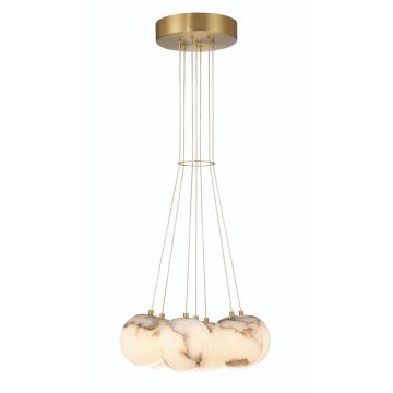 Lampa wisząca Kepler QN-KEPLER-7P-BG 3000K 7x7W/LED 3544lm IP20 od Quintiesse