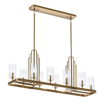 Lampa wisząca Kimrose QN-KIMROSE10-BNB 10x40W/E14 od Quintiesse