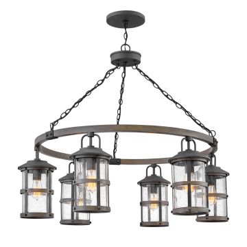 Lampa wisząca Lakehouse QN-LAKEHOUSE6-P-DZ 6x60W/E27 IP44 od Quintiesse