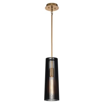 Lampa wisząca Linara QN-LINARA-P-BK 1x60W/E27 od Quintiesse