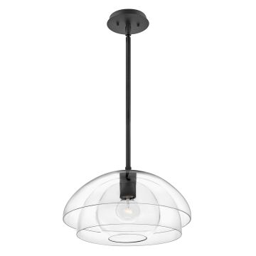 Lampa wisząca Lotus QN-LOTUS-P-BLK 1x60W/E27 od Quintiesse