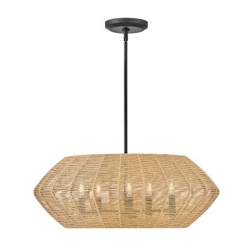 Lampa wisząca Luca QN-LUCA-5P-M-BK-CAM 5x40W/E14 IP20 od Quintiesse