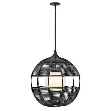 Lampa wisząca Maddox QN-MADDOX-P-M-BK-BK 1x60W/E27 IP44 od Quintiesse