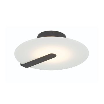 Plafon Nuvola QN-NUVOLA-F-S-BK 3000K 1x14W/LED 520lm IP20 od Quintiesse