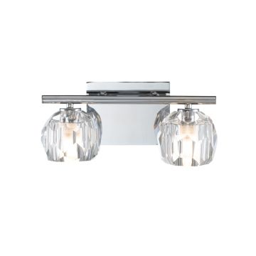 Kinkiet Regalia QN-REGALIA2-PC-BATH 3000k 2x3W/G9 600Lm IP44 od Quintiesse