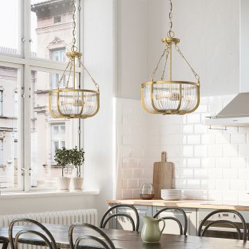 Lampa wisząca Roux QN-ROUX3-NBR 3x60W/E27 od Quintiesse