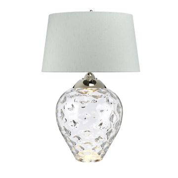 Lampka stołowa Samara QN-SAMARA-TL-LRG-CLR 3000K 1x60W/E27+1x7W/GU10 620lm od Quintiesse
