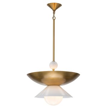 Lampa wisząca Saucer QN-SAUCER-4P-L-AB-OPAL 3x40W/E14 IP20 od Quintiesse