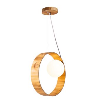 Lampa wisząca Sfera QN-SFERA-1P-TEAK 1x40W/E27 IP20 od Quintiesse