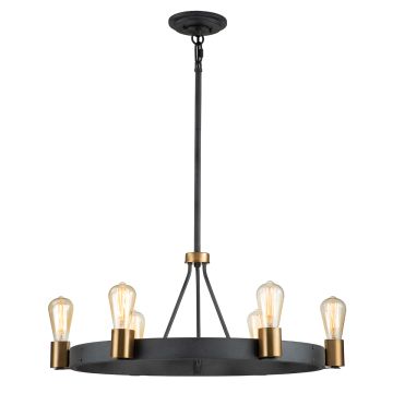 Lampa wisząca Silas QN-SILAS-6P-DZ 6x60W/E27 od Quintiesse
