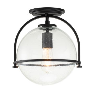 Lampa sufitowa Somerset QN-SOMERSET-F-C-BK 1x60W/E27 od Quintiesse
