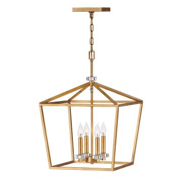 Lampa wisząca Stinson QN-STINSON-4P-L-DBR 4x60W/E14 od Quintiesse